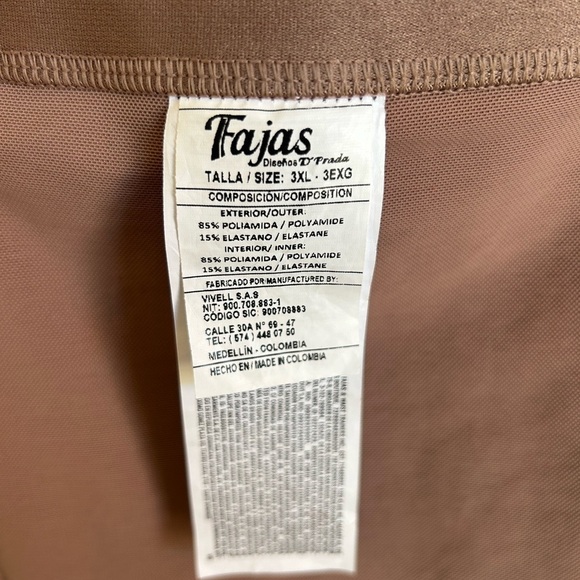 Delie Fajas Diseños de Prada Faja Colombiana Post-Surgical 3XL - Picture 6 of 9